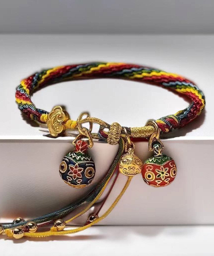 Martina - Bracciale Charm Arcobaleno Animale Dorato Donna