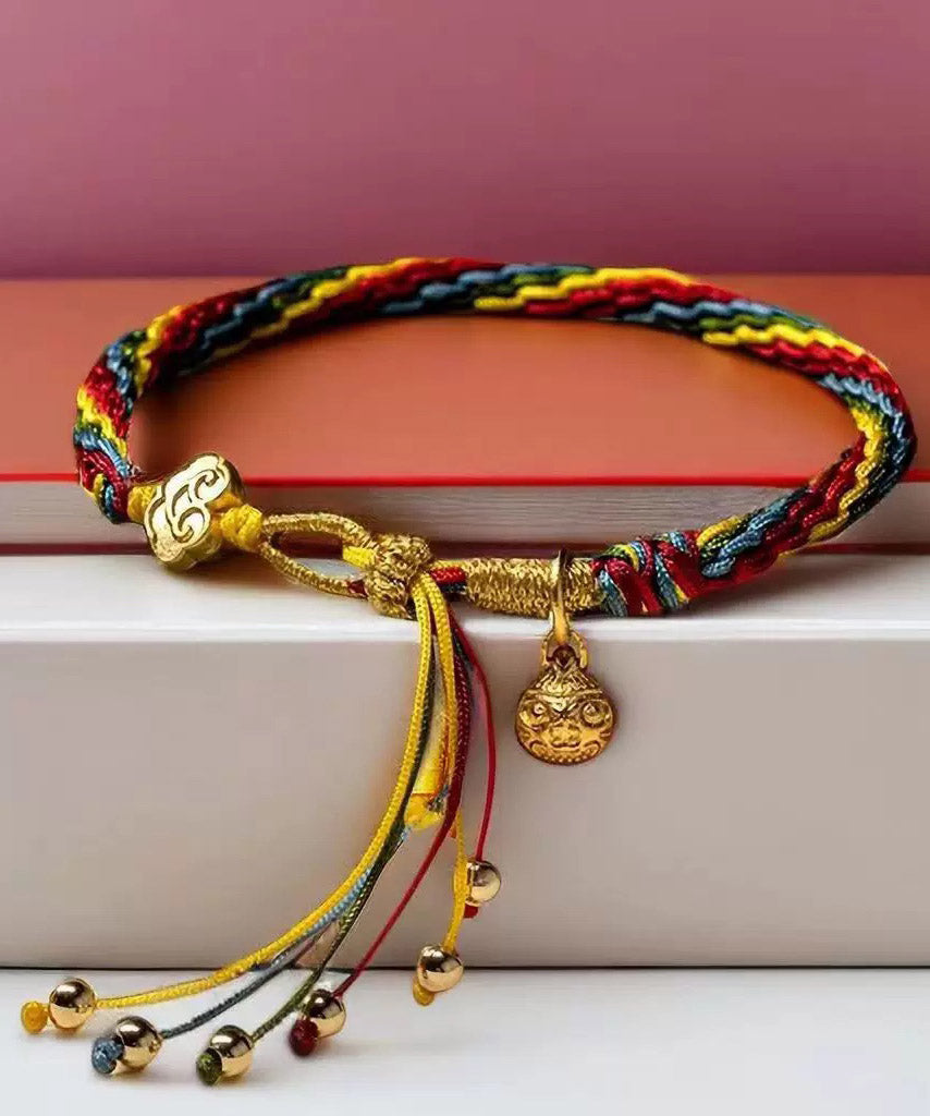 Martina - Bracciale Charm Arcobaleno Animale Dorato Donna