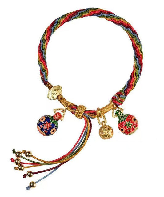 Martina - Bracciale Charm Arcobaleno Animale Dorato Donna