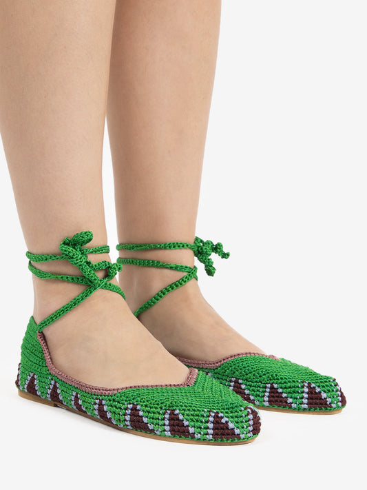 Susanna - Sandali verdi eleganti da donna Verde