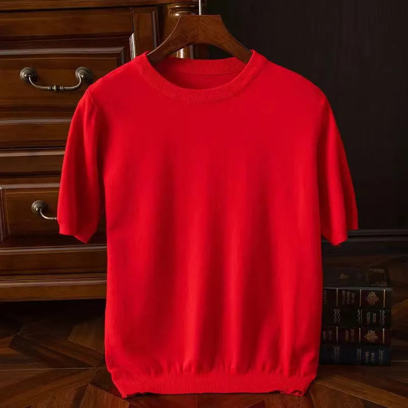 Nicola – T-shirt Da Giorno Dalla Vestibilità Morbida E Fresca