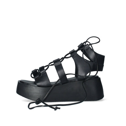 Lena - Sandali Zeppa Donna Eleganti Comodi