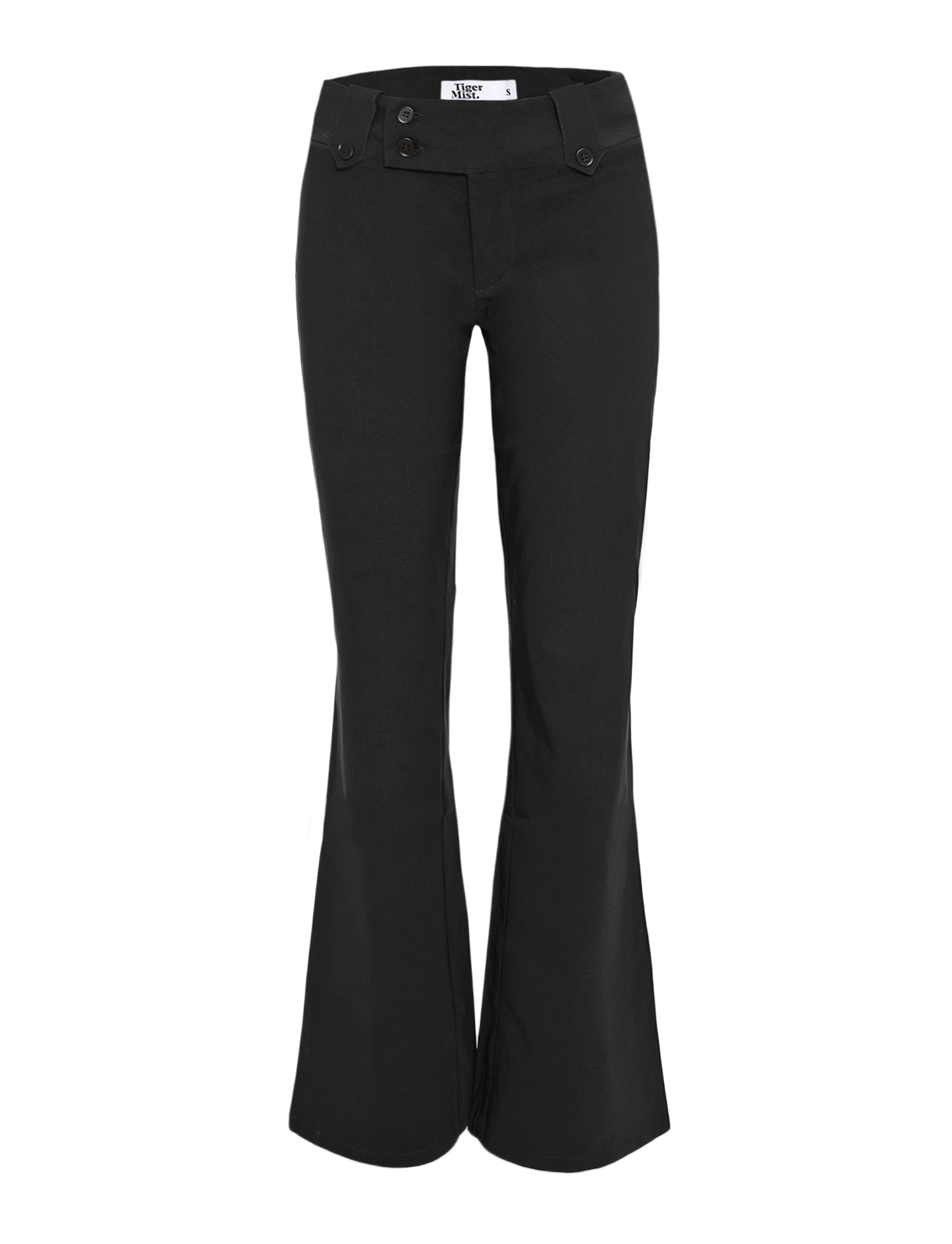 Rina - Pantalone Nero Donna Elegante Moderno
