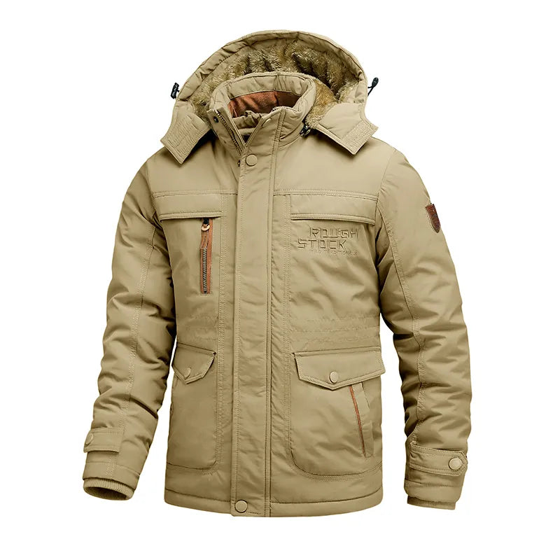 Raimondo - Cappotto Invernale Tattico Uomo Impermeabile