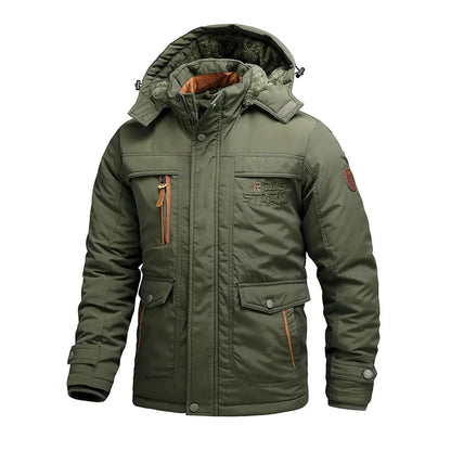 Raimondo - Cappotto Invernale Tattico Uomo Impermeabile