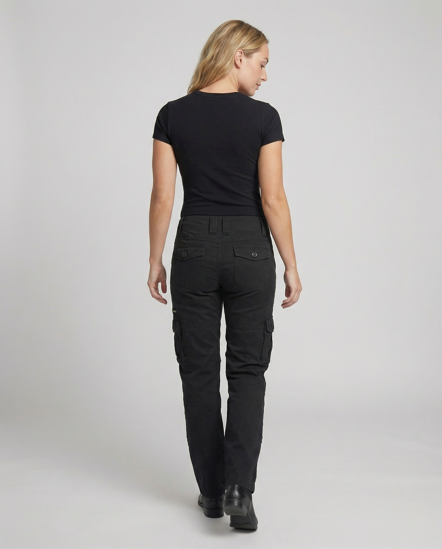 Junipera - Pantaloni Cargo Vita Alta Versatili Donna