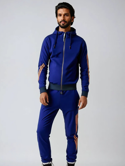 Amedeo – Tuta Sportiva Con Cappuccio E Zip Dal Design Dinamico