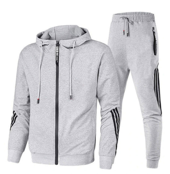Amedeo – Tuta Sportiva Con Cappuccio E Zip Dal Design Dinamico