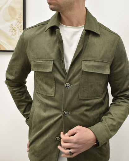 Ignazio - Giubbino Overshirt Leggero Uomo Contemporaneo