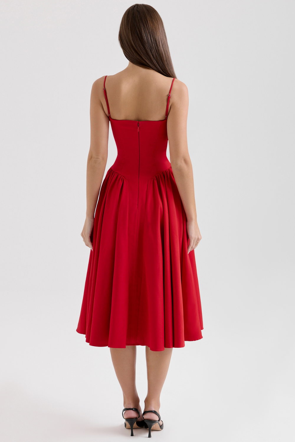 Menilita – Celine Abito Midi con Corsetto