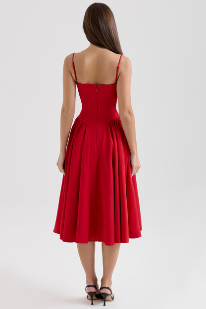 Menilita – Celine Abito Midi con Corsetto