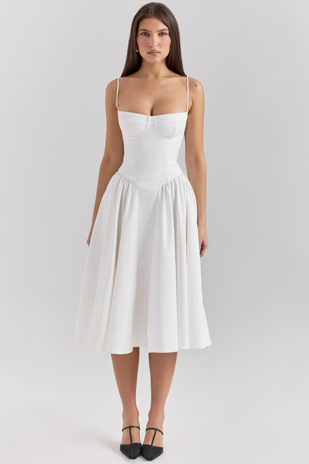 Menilita – Celine Abito Midi con Corsetto