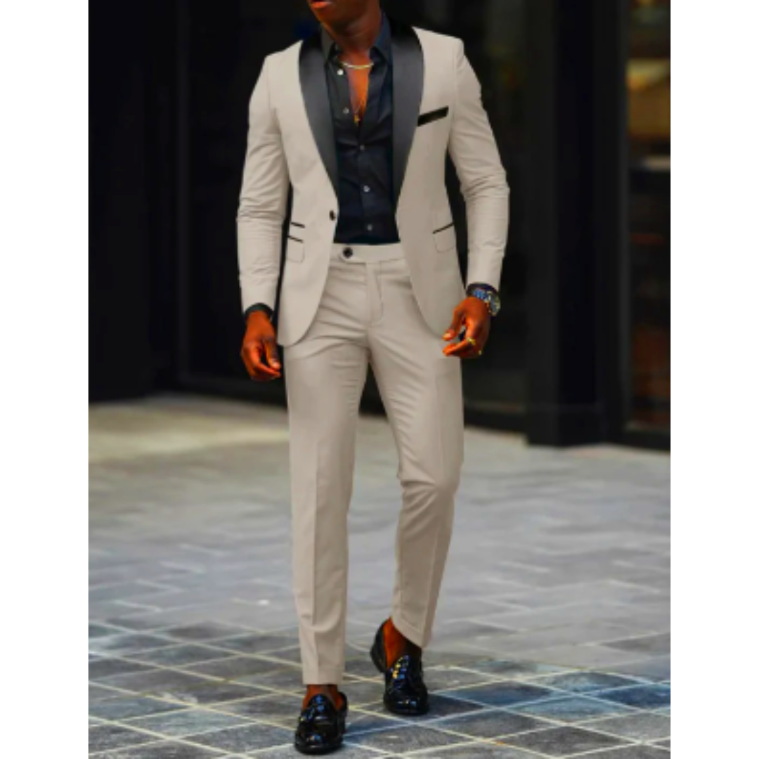 Gaspare - Completo Uomo Vestibilità Sartoriale Revers Lancia