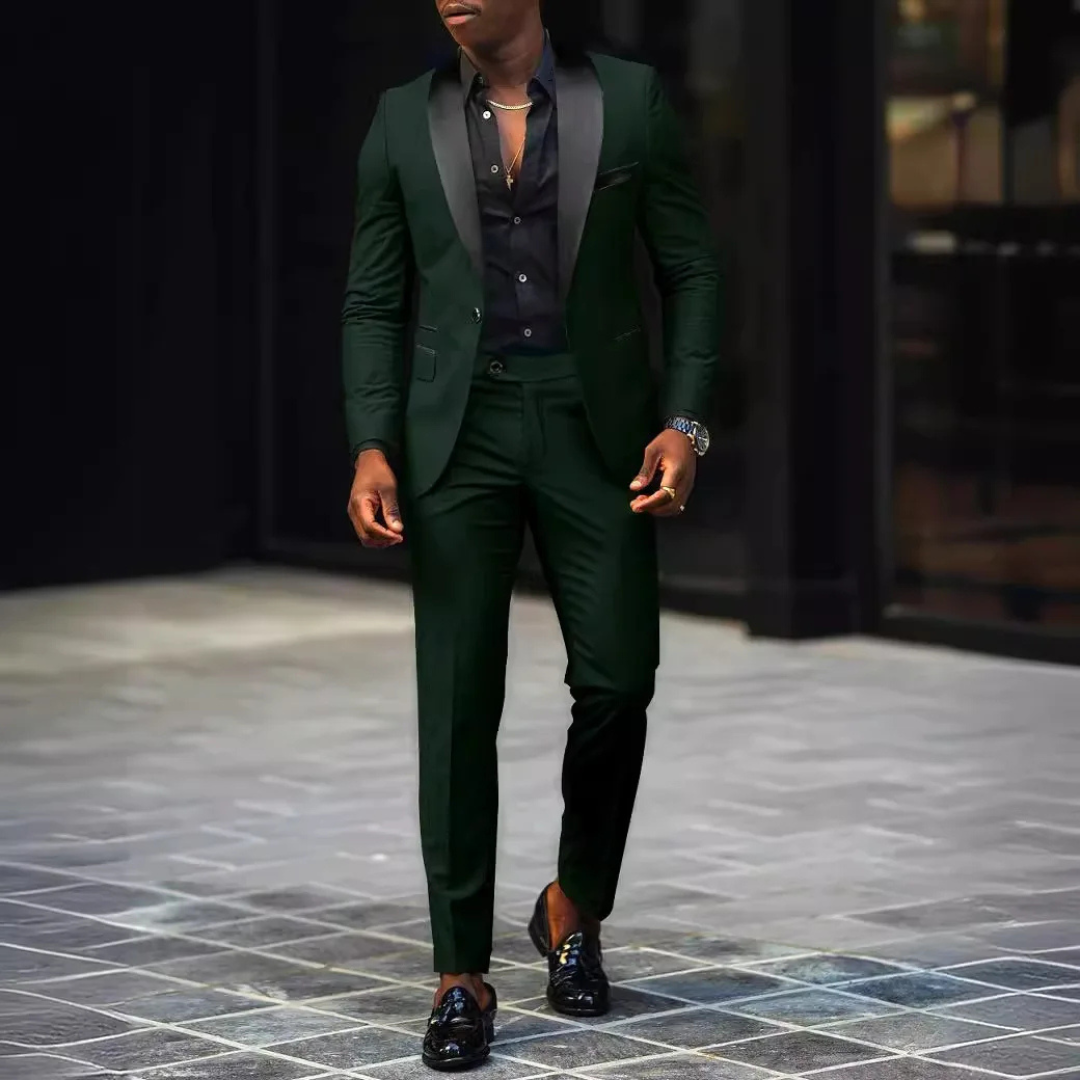 Gaspare - Completo Uomo Vestibilità Sartoriale Revers Lancia