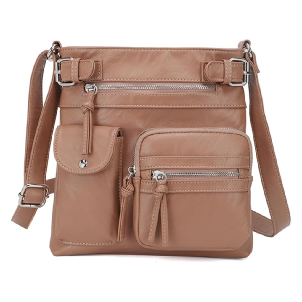 Isotta – Borsa A Tracolla Funzionale Con Pratiche Tasche Multiple