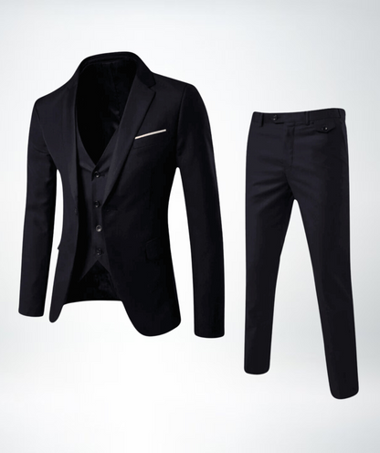 Valentino – Abito Completo Da Uomo In Tre Pezzi Con Gilet