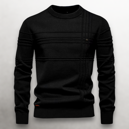 Donnino - Maglione Uomo Rosso Elegante Moderno