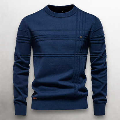Donnino - Maglione Uomo Rosso Elegante Moderno