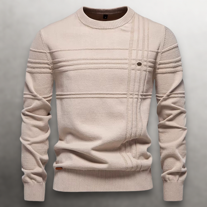 Donnino - Maglione Uomo Rosso Elegante Moderno