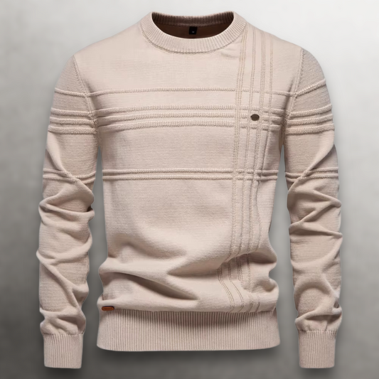 Donnino - Maglione Uomo Rosso Elegante Moderno