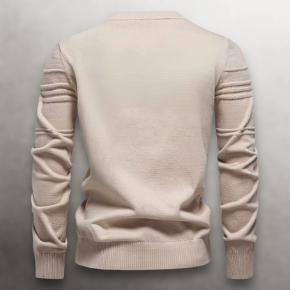 Donnino - Maglione Uomo Rosso Elegante Moderno