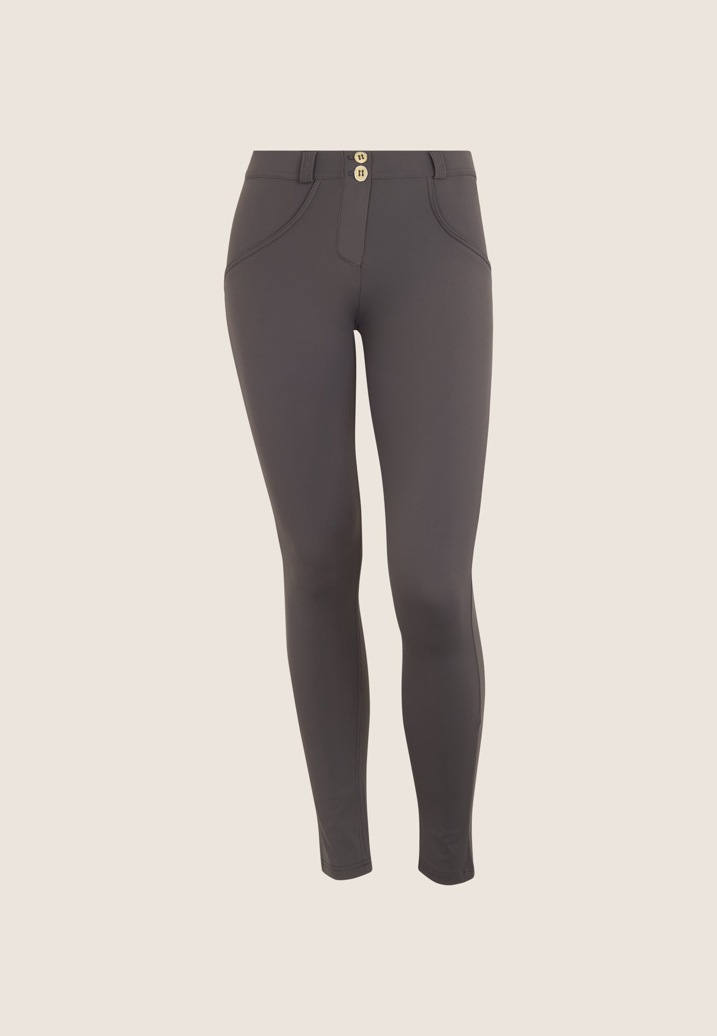Rosmunda - Pantaloni Skinny Push Up Donna Traspiranti Bioattivi