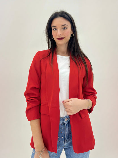 Janira - Blazer elegante da donna con maniche arrotolate
