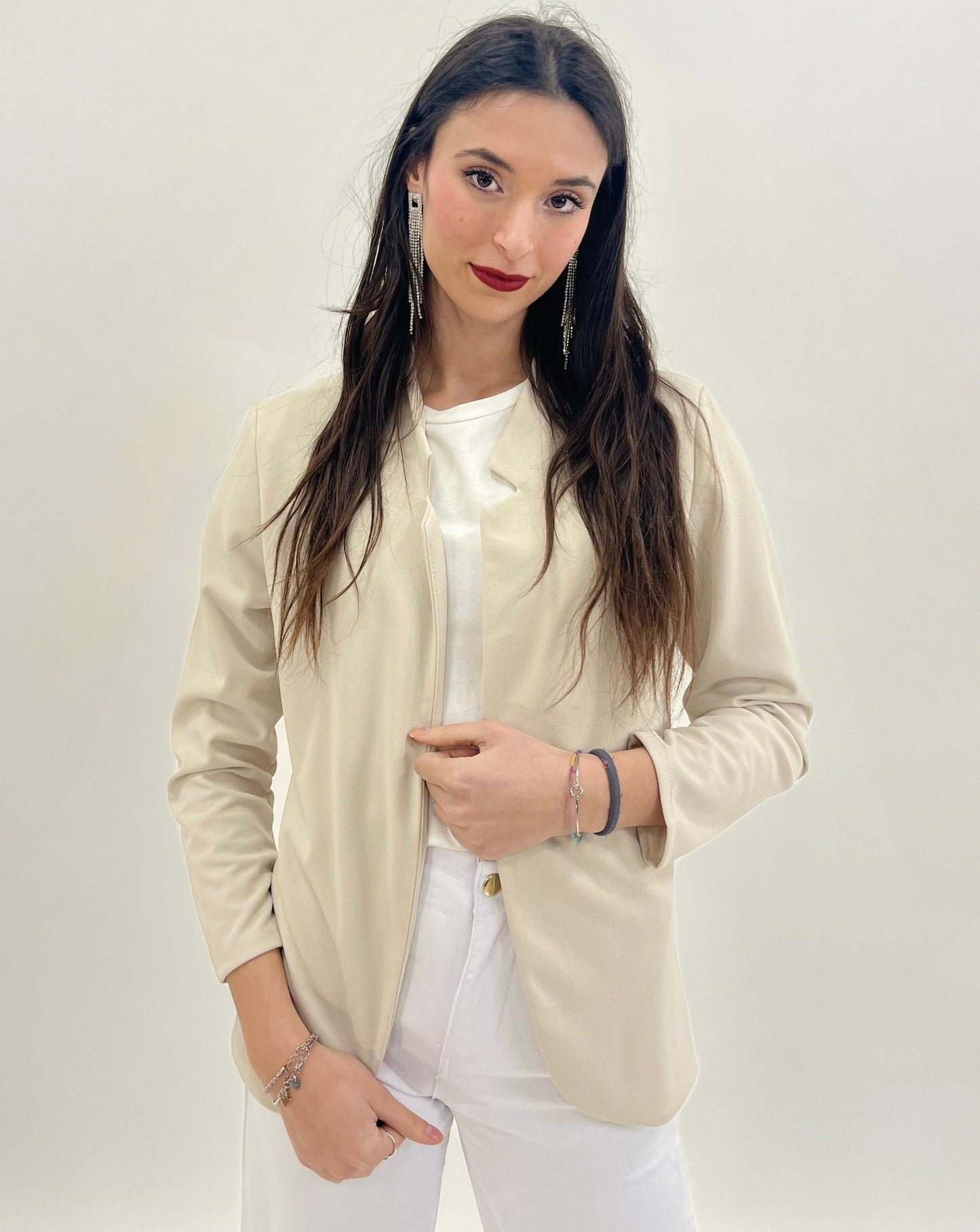 Juliana - Blazer basic da donna taglia comoda