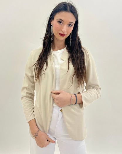 Juliana - Blazer basic da donna taglia comoda