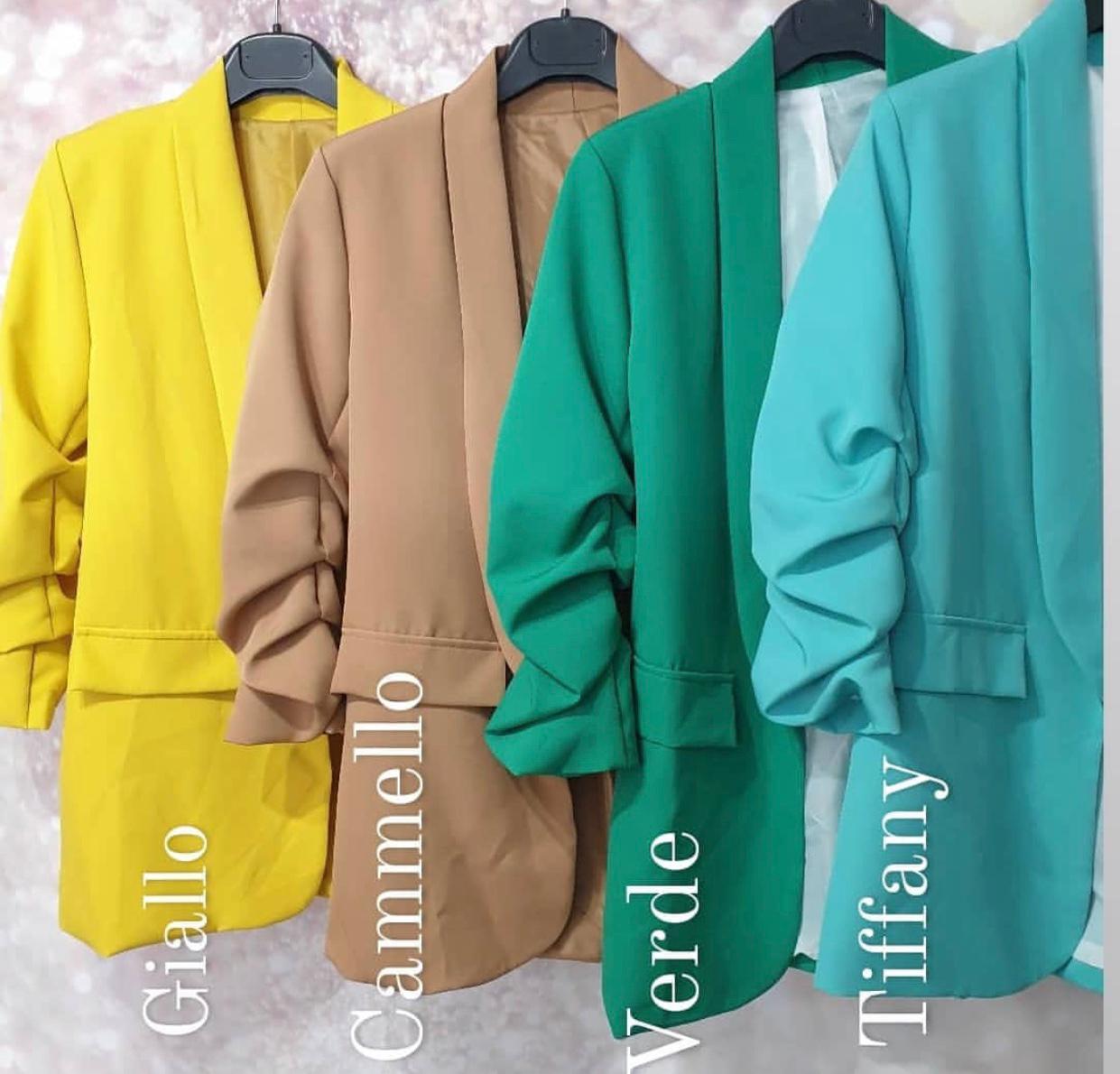 Janira - Blazer elegante da donna con maniche arrotolate