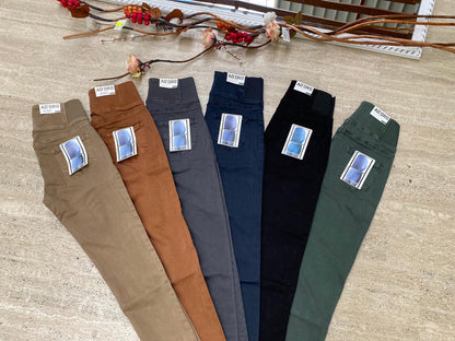 Jasmine - Jeggings push up donna vita alta