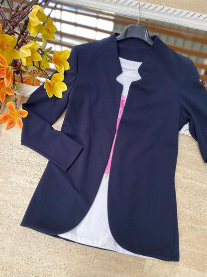 Juliana - Blazer basic da donna taglia comoda