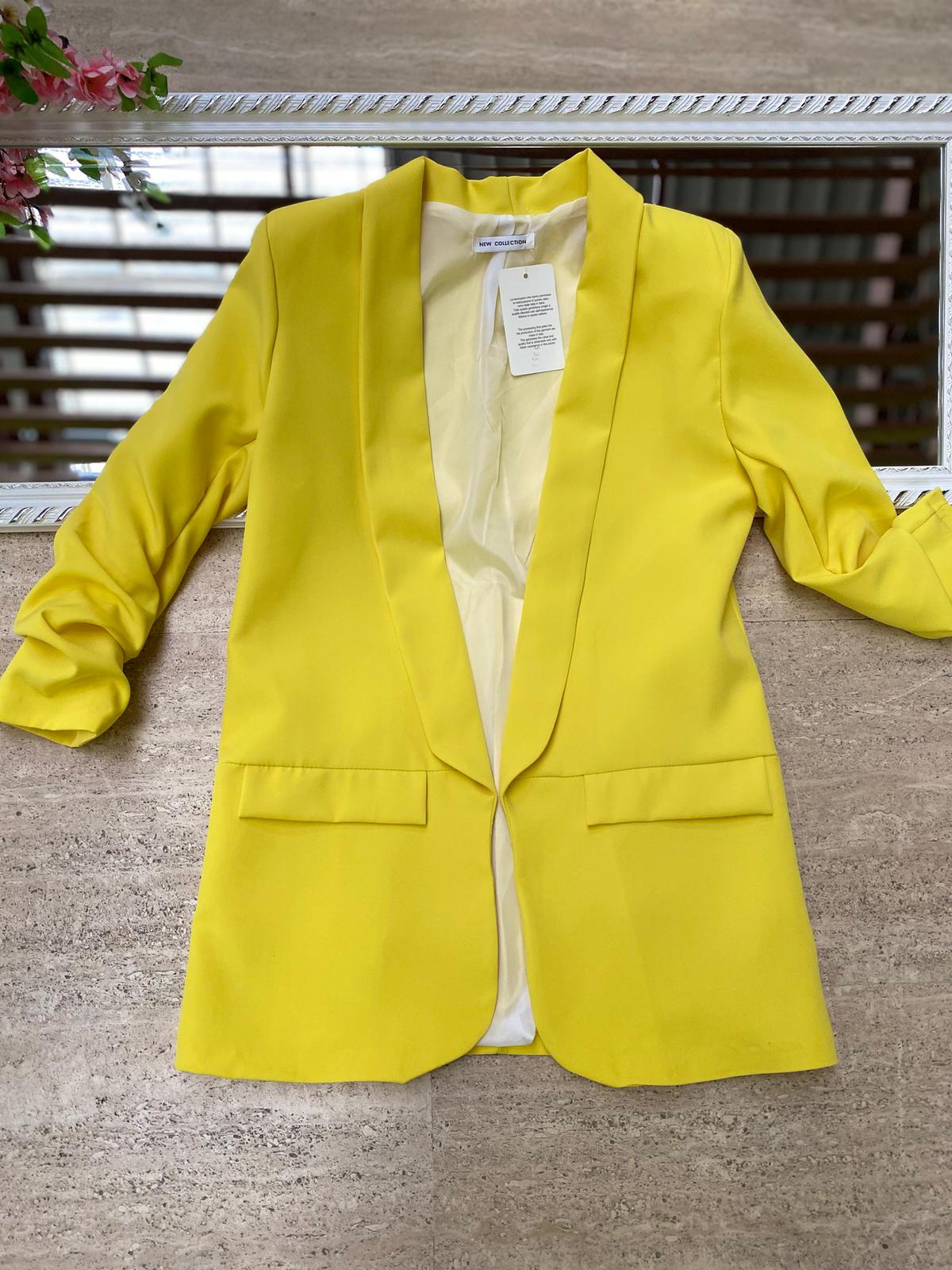 Janira - Blazer elegante da donna con maniche arrotolate