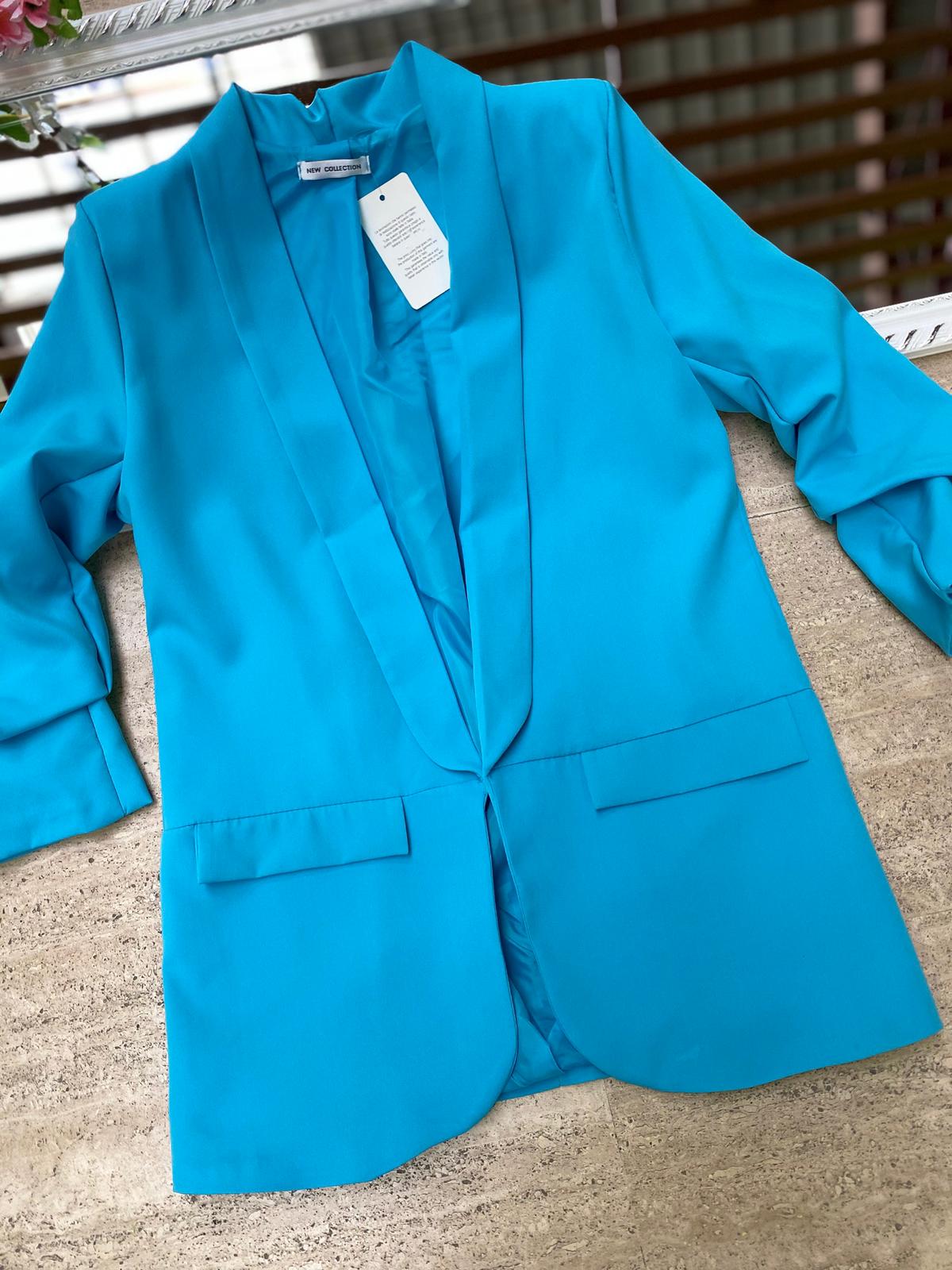 Janira - Blazer elegante da donna con maniche arrotolate