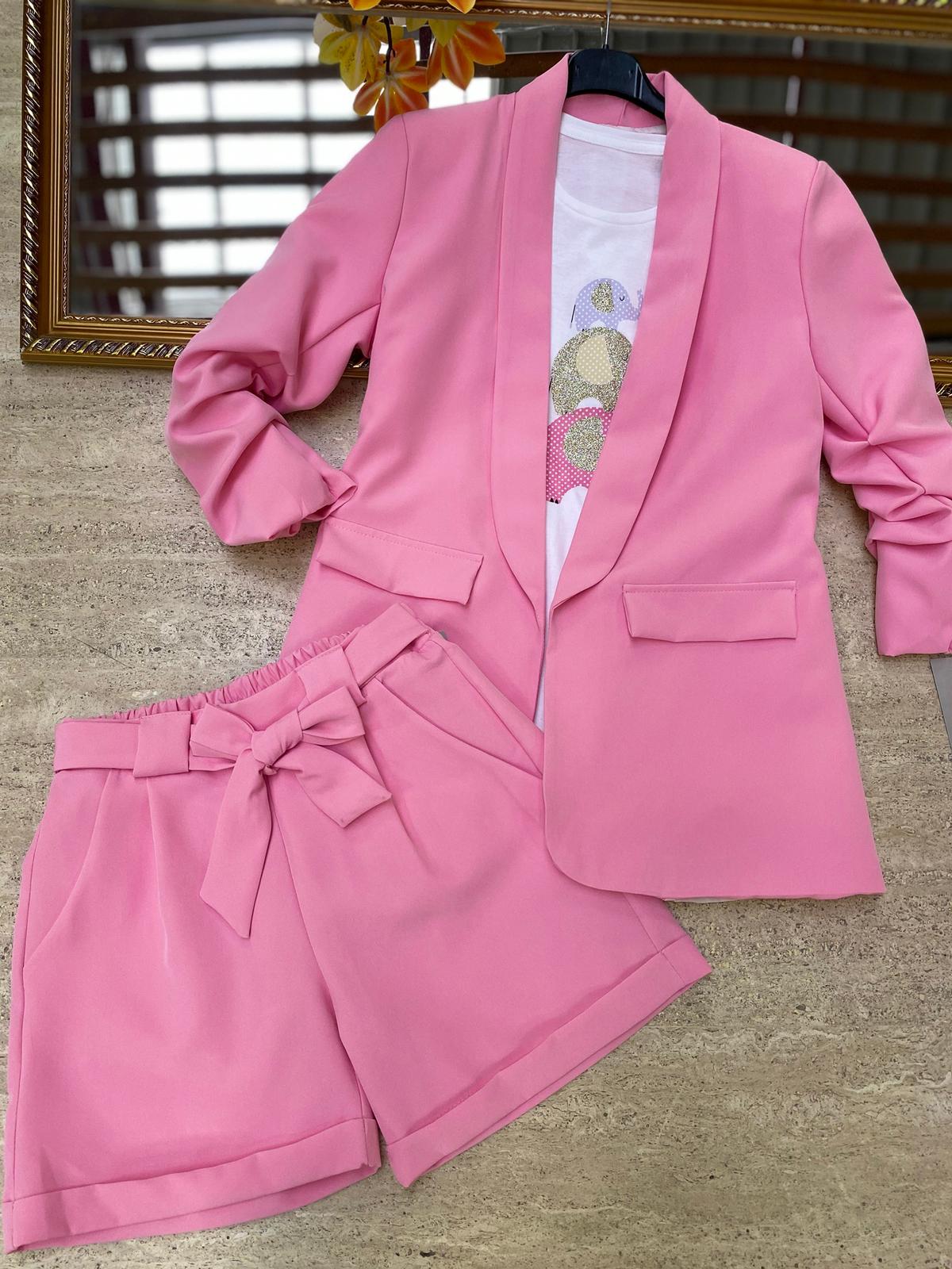 Janira - Blazer elegante da donna con maniche arrotolate