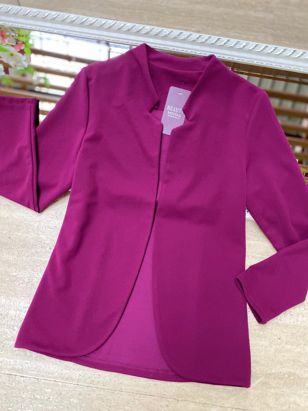 Juliana - Blazer basic da donna taglia comoda