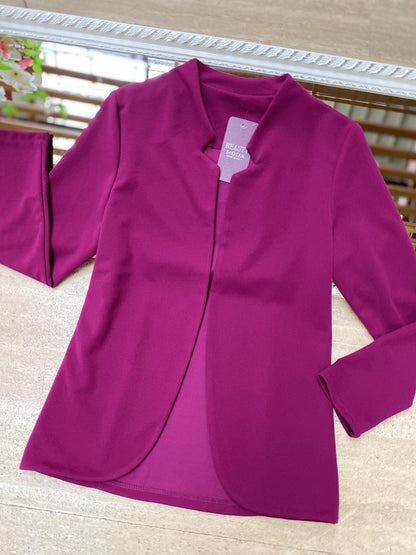 Juliana - Blazer basic da donna taglia comoda