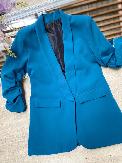 Janira - Blazer elegante da donna con maniche arrotolate