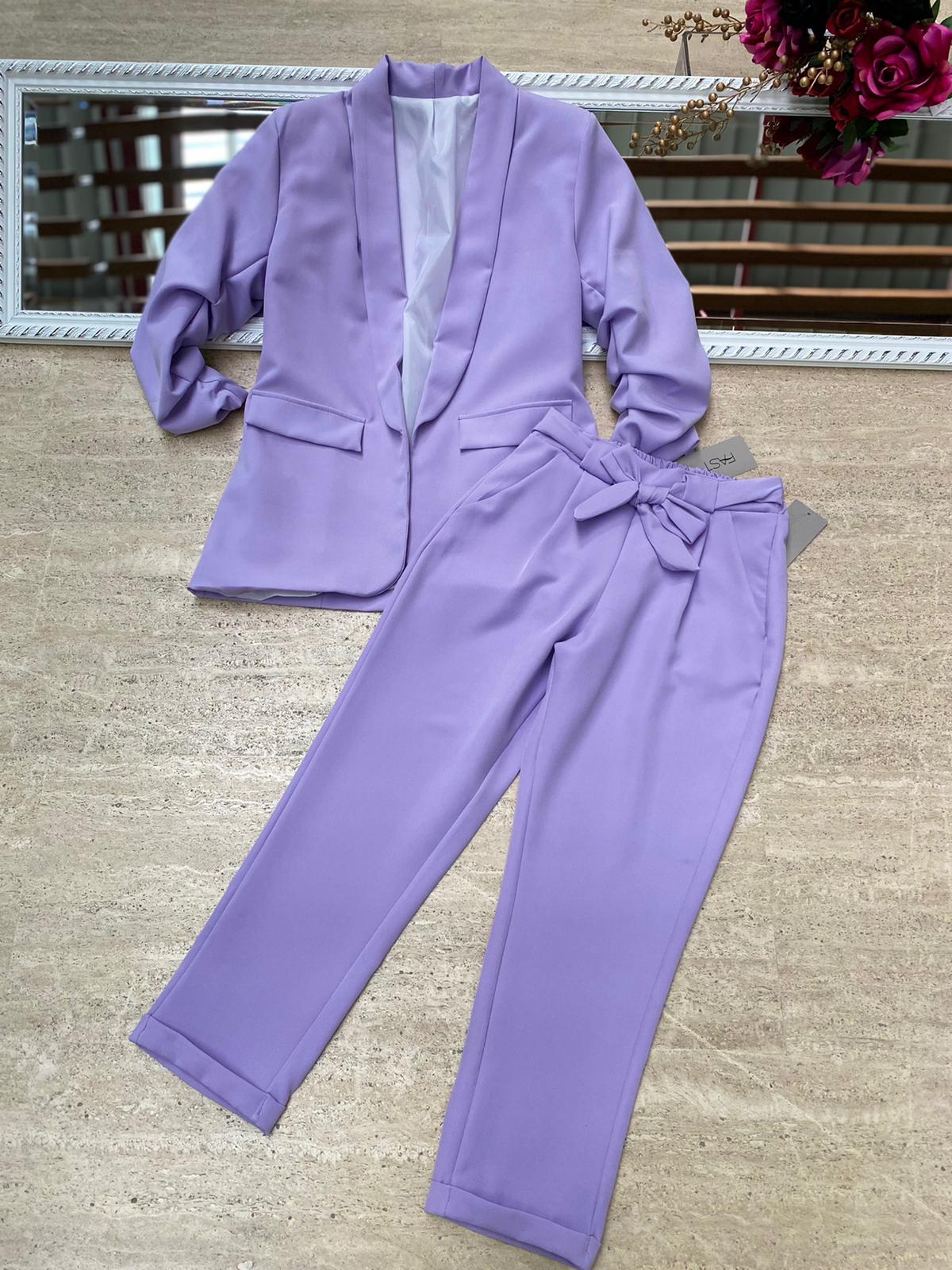 Janira - Blazer elegante da donna con maniche arrotolate