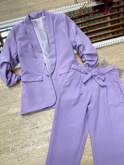 Janira - Blazer elegante da donna con maniche arrotolate