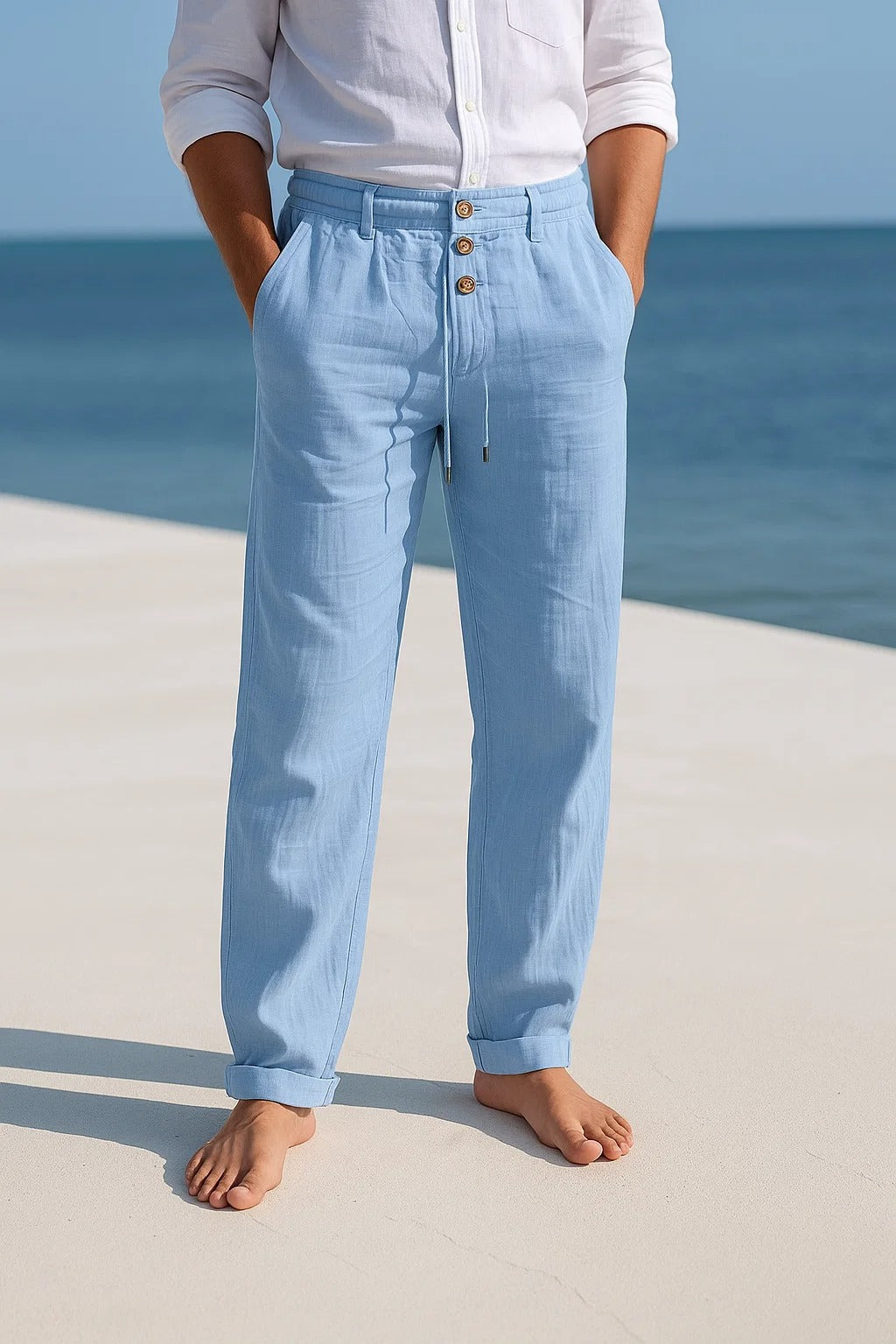 Ubaldo – Pantalone Estivo Leggero Per Uomo