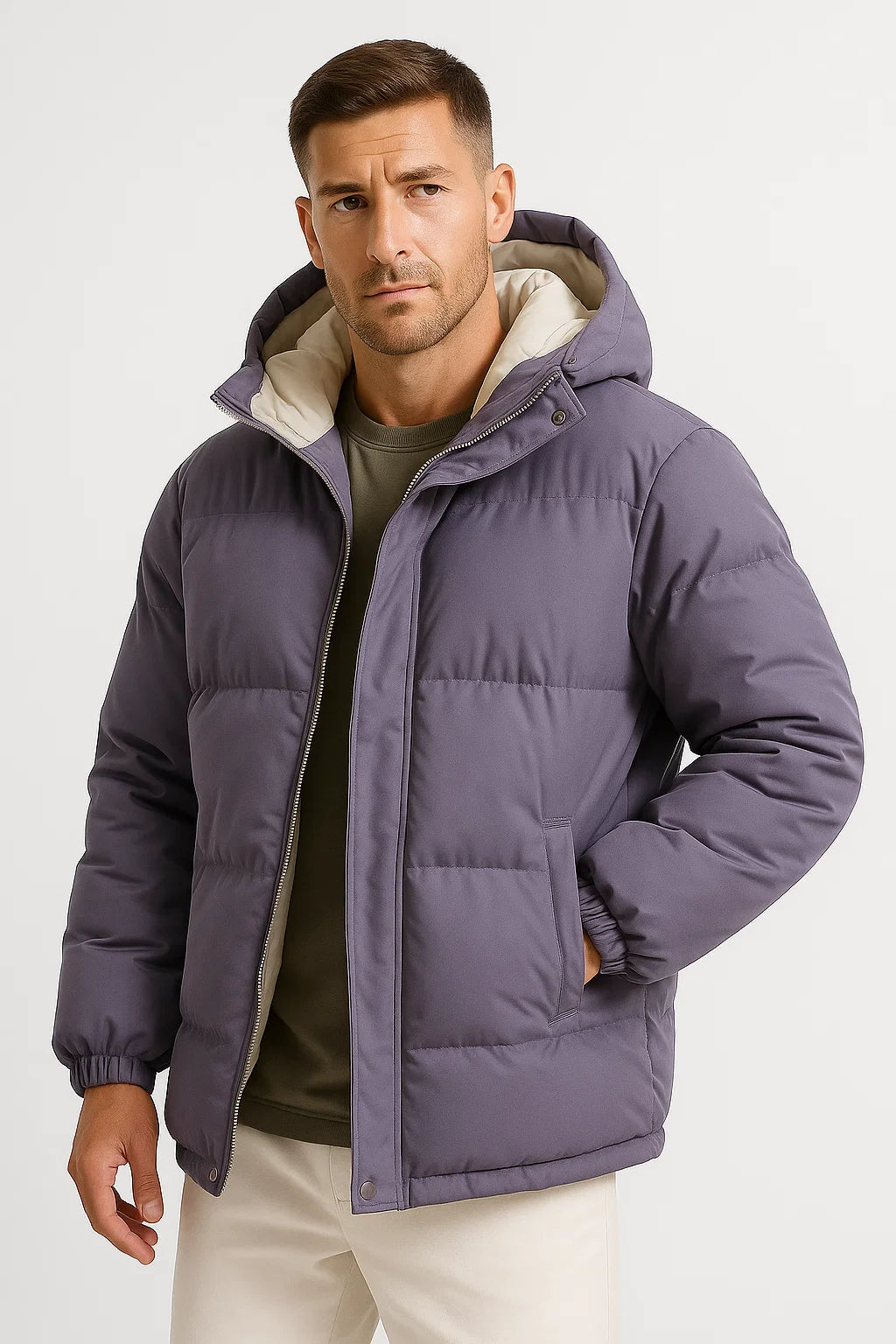 Rocco - Parka Invernale Uomo Elegante Stile Moderno