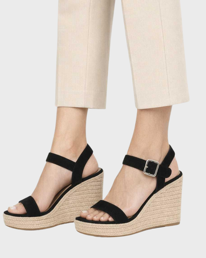 Roberta – Sandali Con Zeppa Alta E Punta Aperta Dal Design Moderno