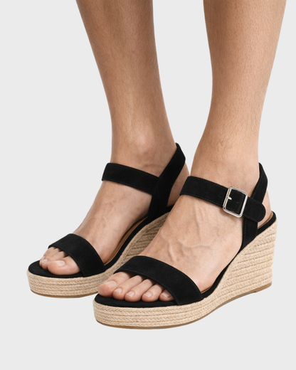 Roberta – Sandali Con Zeppa Alta E Punta Aperta Dal Design Moderno