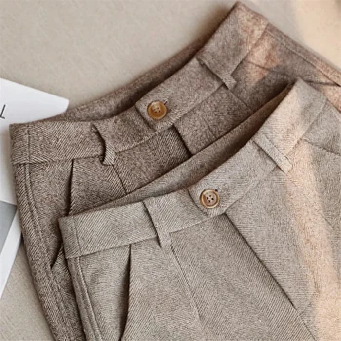 Emanuele – Pantaloni Eleganti A Gamba Stretta Con Vestibilità Su Misura