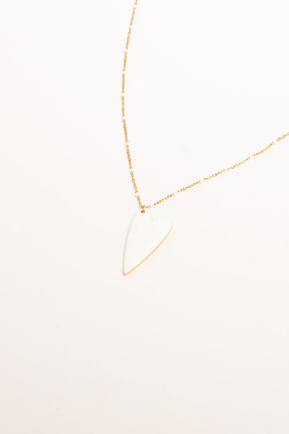 Ortensia – Collana Elegante Con Pendente A Cuore Dalla Linea Pulita