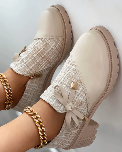 Cristina – Pumps Con Tacco Largo E Punta Aperta Dal Design Moderno