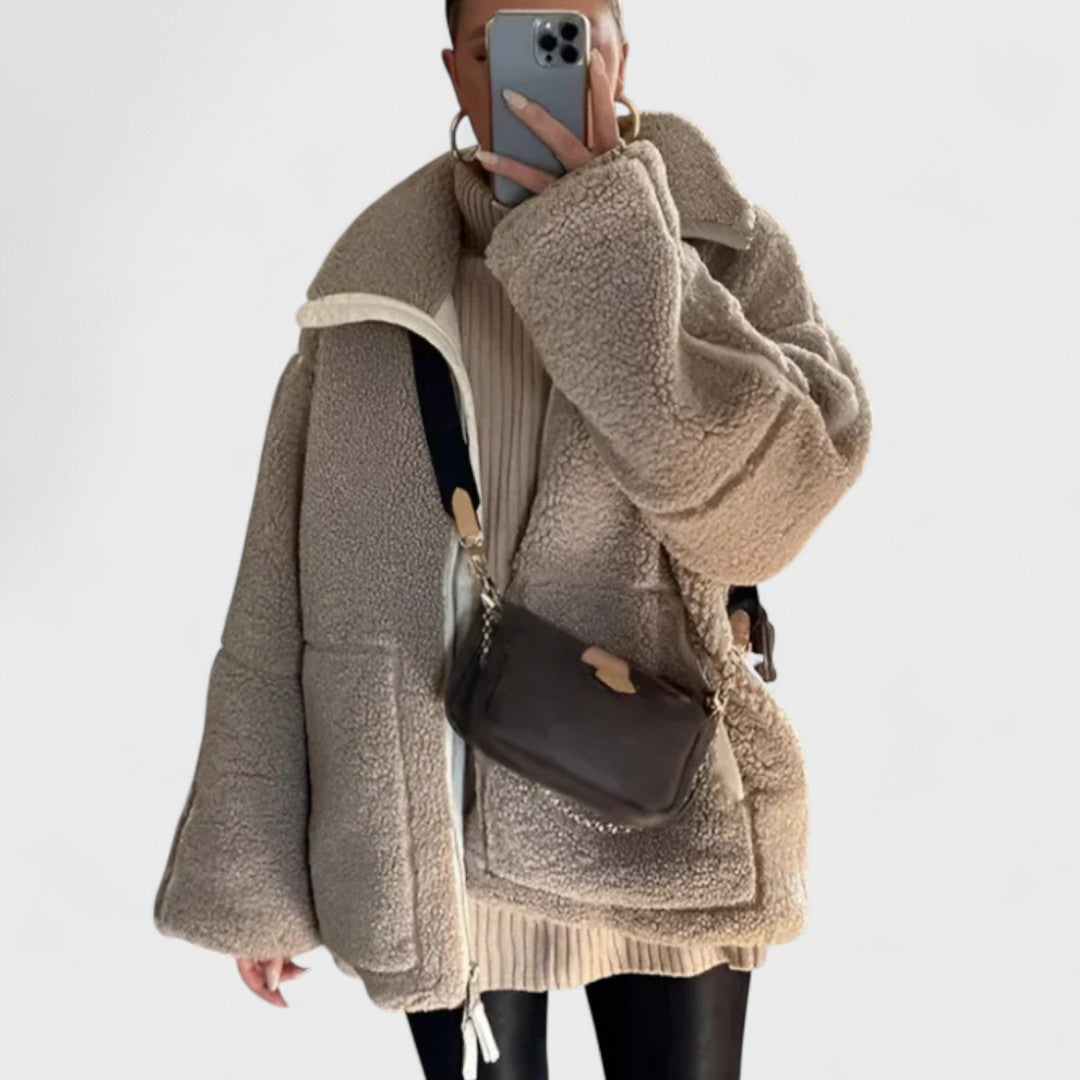 Carla - Cappotto Donna Avvolgente Elegante Invernale