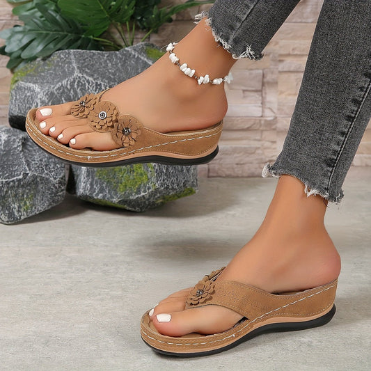 Yvonne - Sandali Premium da donna - Marrone