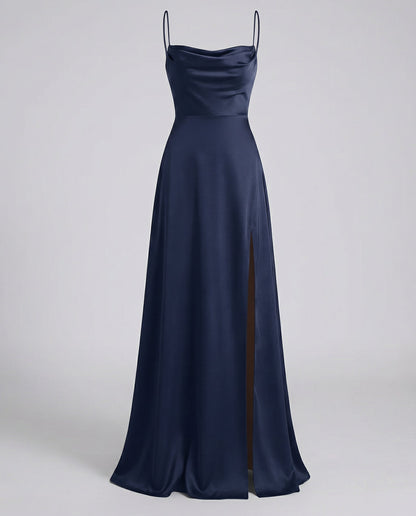 Elettra – Abito Maxi Elegante Dalla Linea Fluida E Raffinata